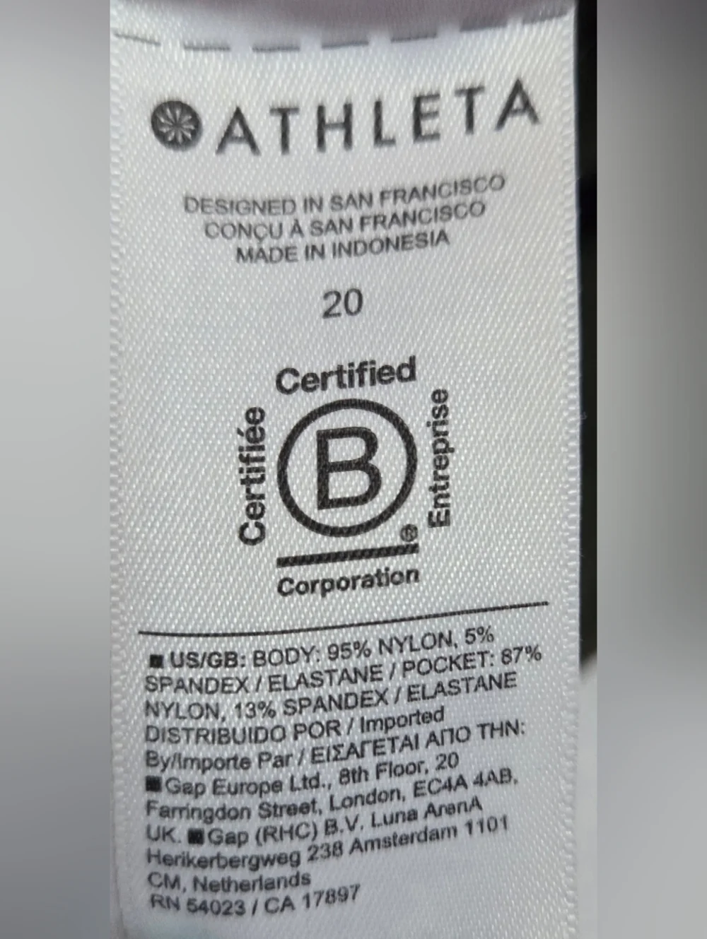 Athleta Womens Trekkie High Rise Jogger Pants Size 20 Aspen Olive Sporty Logo - Picture 11 of 14